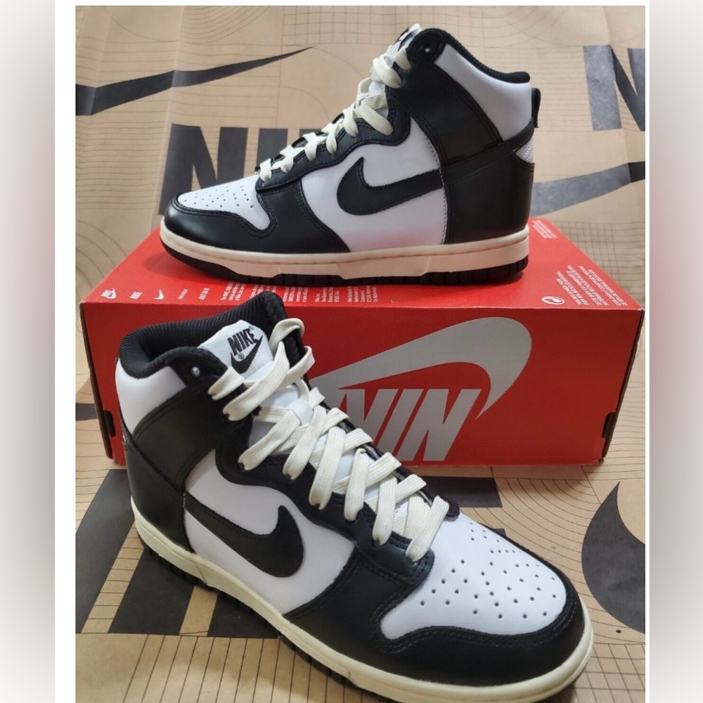 Nike Dunk High Vintage Black